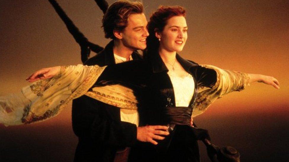 Leonardo DiCaprio and Kate Winslet