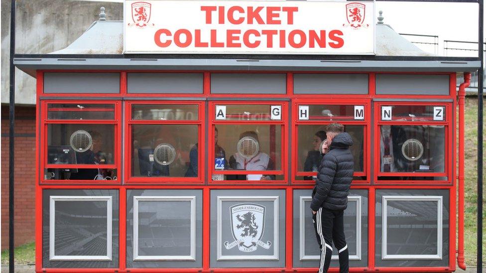 ticket collection booth