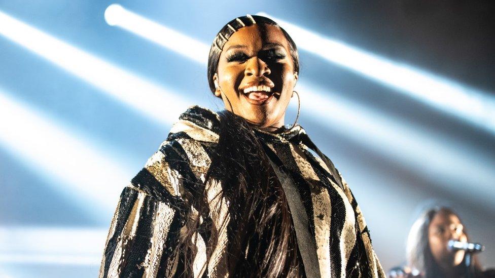 Ray BLK performing at the Forum in