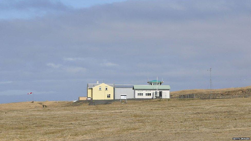 Buildings on Grimsey