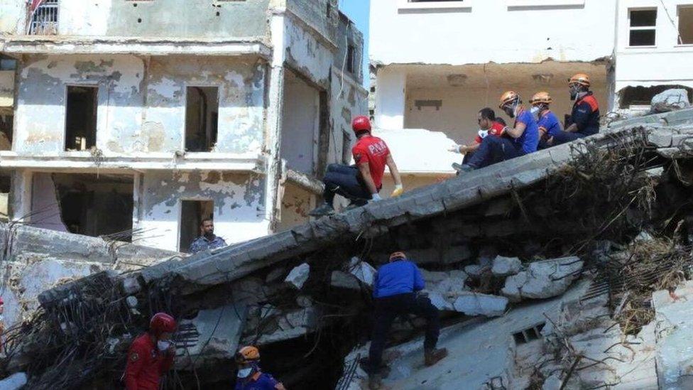 Turkey's rescue team joins search and rescue operations