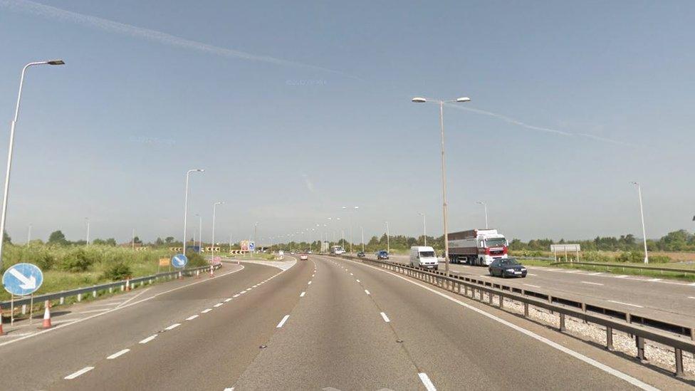 Junction 7 of the M4 in Slough