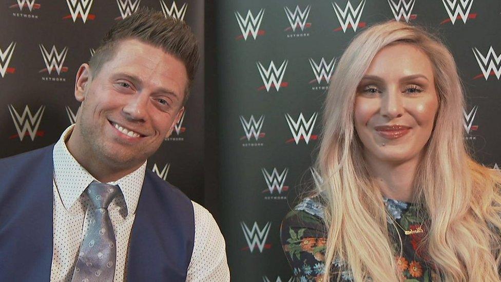 The Miz and Charlotte Flair