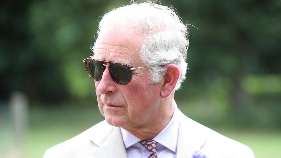 Prince Charles, Prince of Wales at the Beacons National Park