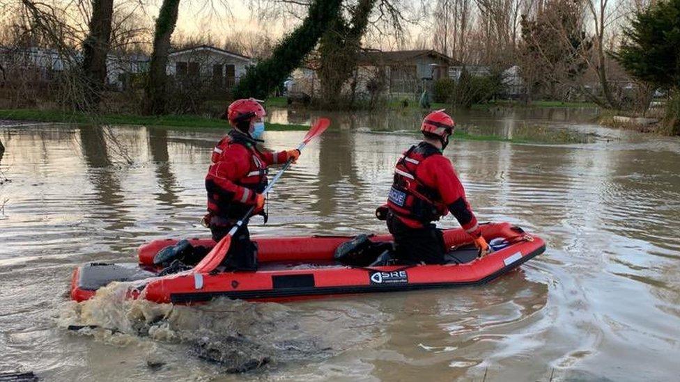 Members of the Northamptonshire Search and Rescue