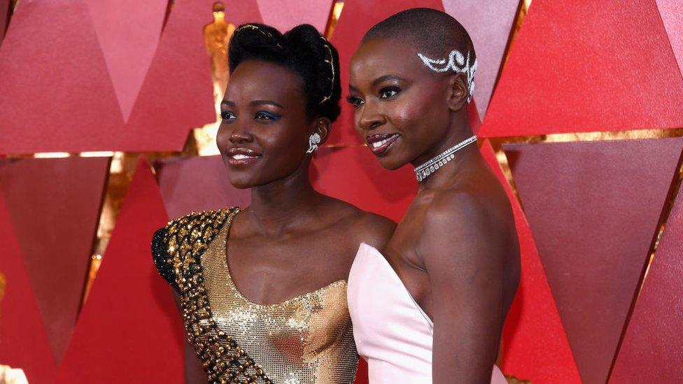 Lupita Nyong'o and Danai Gurira