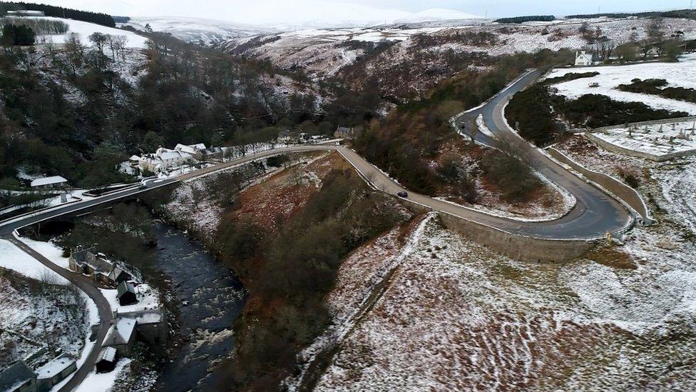 Road from Wick to Inverness