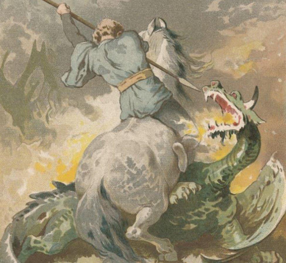 George and the dragon