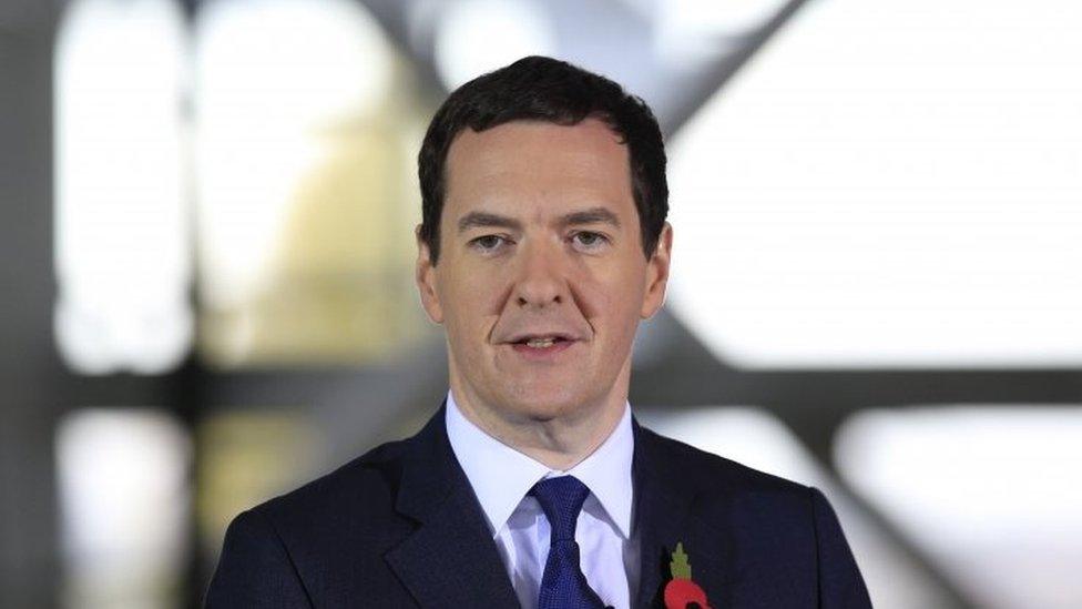 Chancellor George Osborne