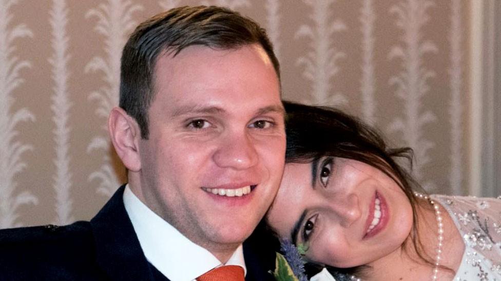 Matthew Hedges and Daniela Tejada