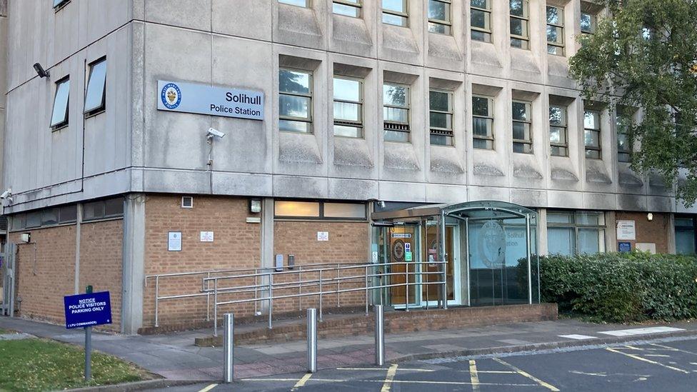 Solihull Police Station on Homer Road