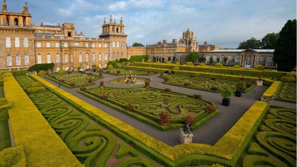 Blenheim Palace Italian Garden