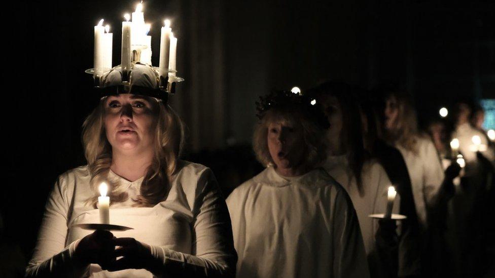 Sankta Lucia procession