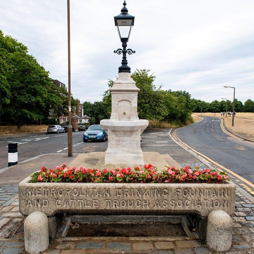 Hyde Vale Fountain and cattle trough