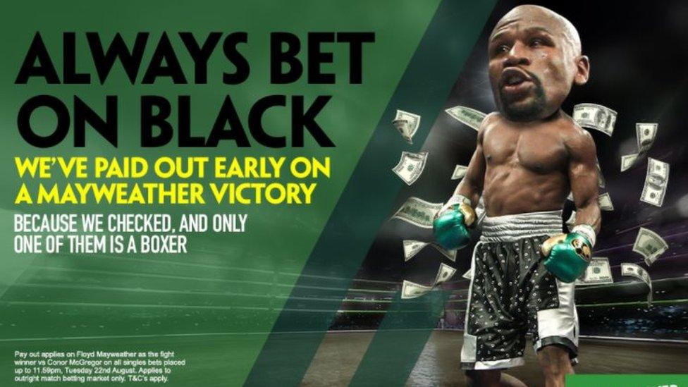 Paddy Power advert