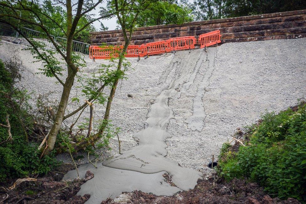 Great Musgrave bridge after being infilled with concrete