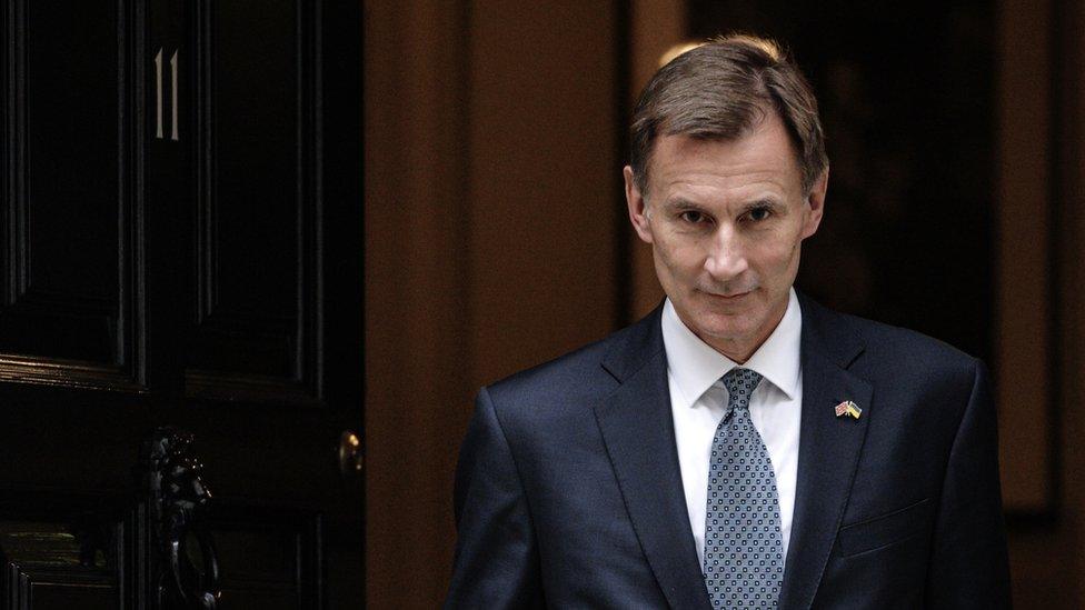 Chancellor Jeremy Hunt