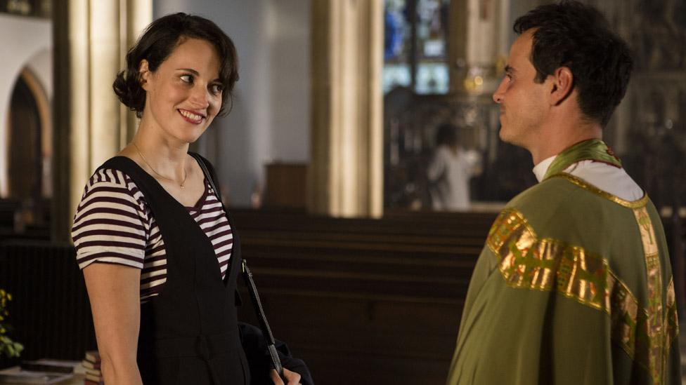 Phoebe Waller-Bridge and Andrew Scott in Fleabag season two