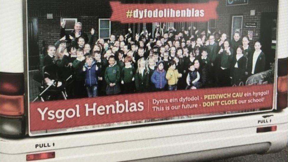 Post ymgyrch gwarchod Ysgol Henblas