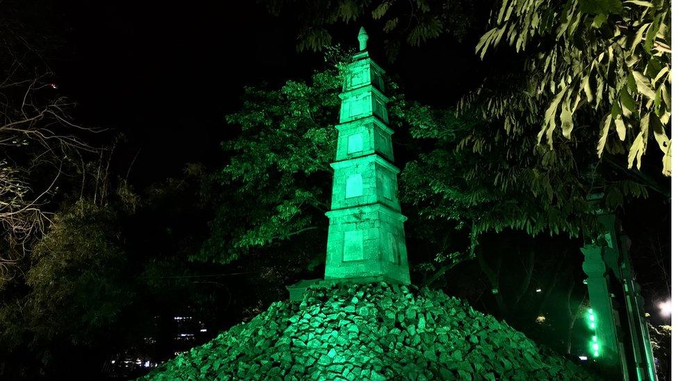 The Pen Monument in Hanoi, Vietnam