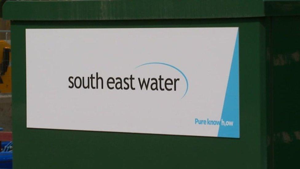 South East Water sign