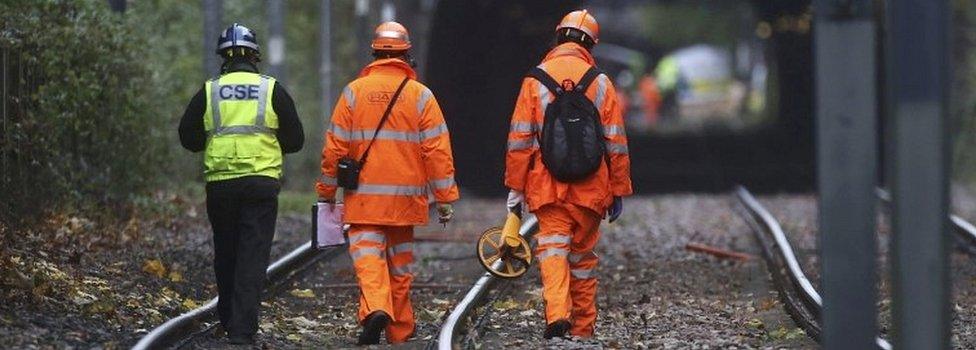 Investigators on tracks