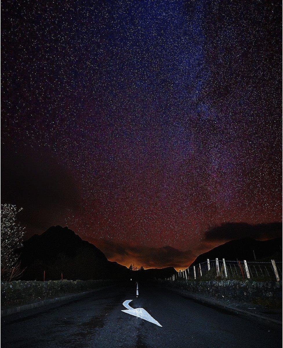 Llwybr Llaethog, Dyffryn Ogwen