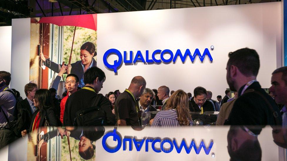 Qualcomm booth at CES 2017