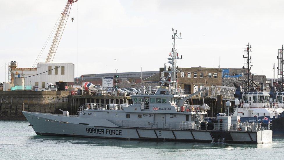 Border Force cutter