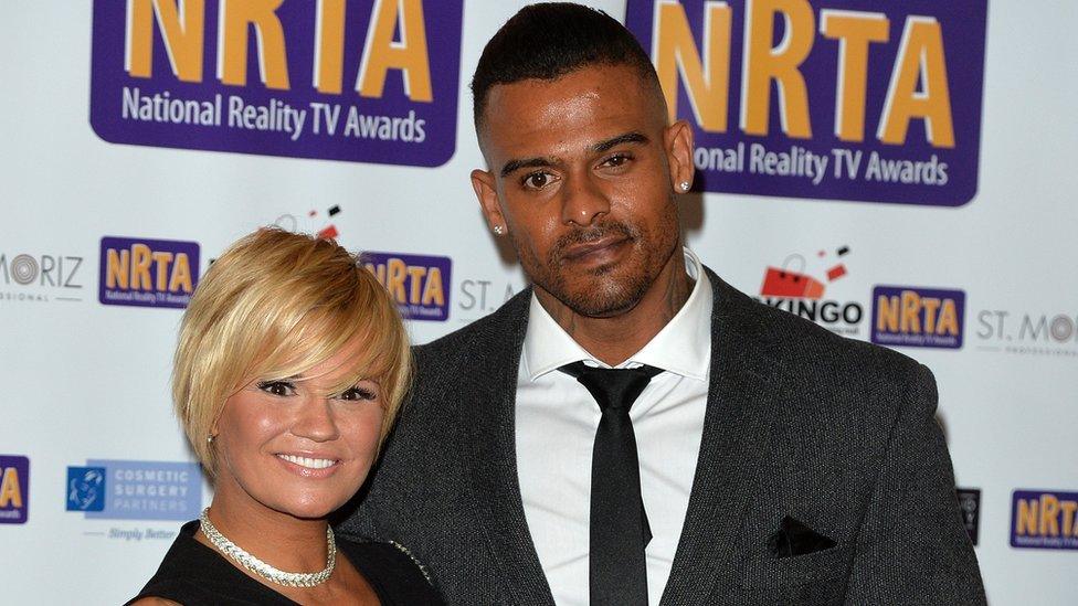 Kerry Katona and George Kay