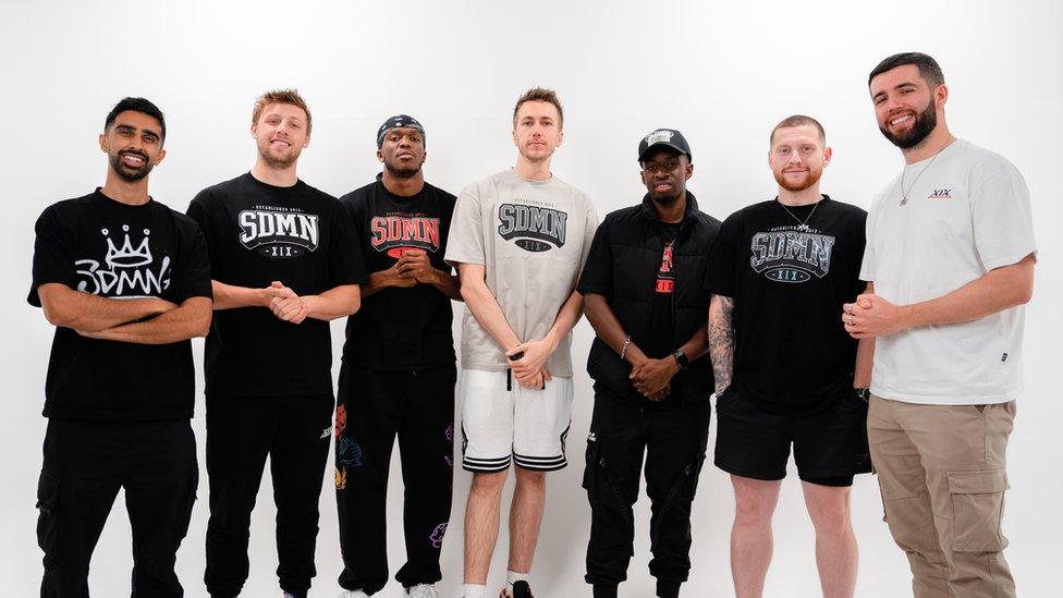 Sidemen together in promo shot