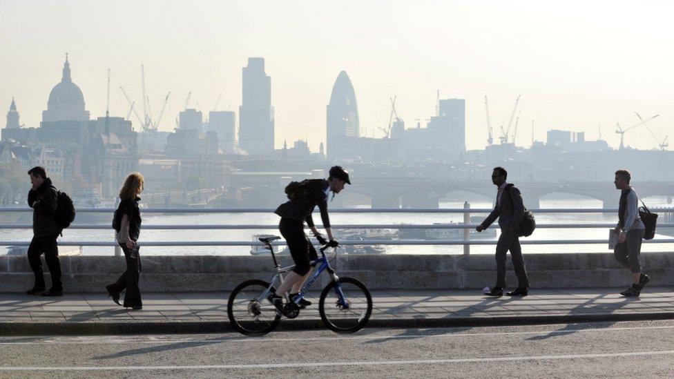 Walking and cycling in London