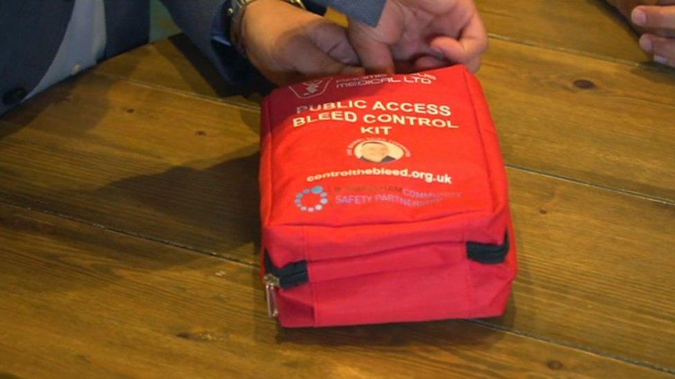 The bleed control kit will be placed in Birmingham bars