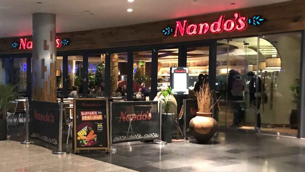 Nando's, Victoria Square, Belfast