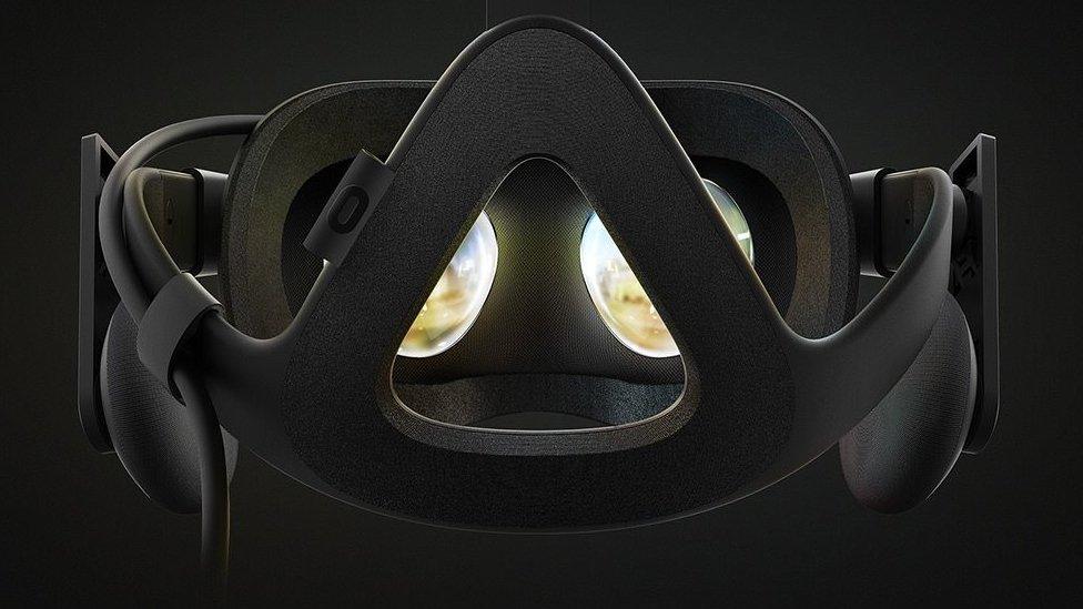 Oculus Rift headset