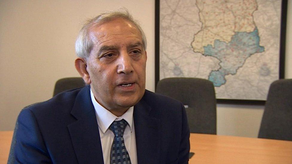 Derbyshire Police and Crime Commissioner Hardyal Dhindsa