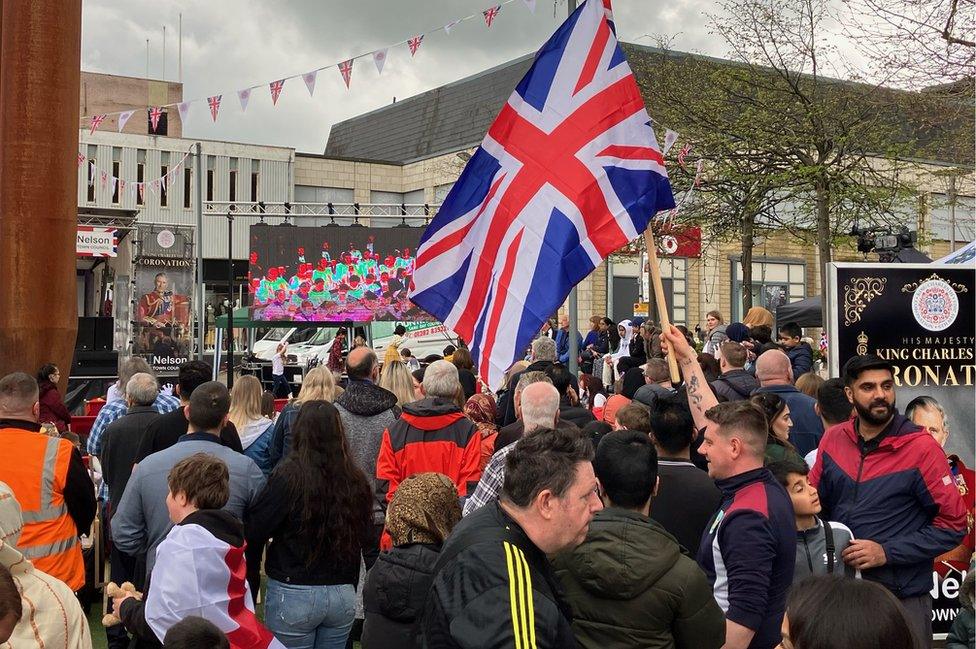 Crowds in Nelson