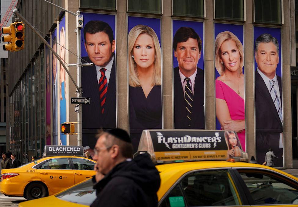 Fox News billboard in NYC