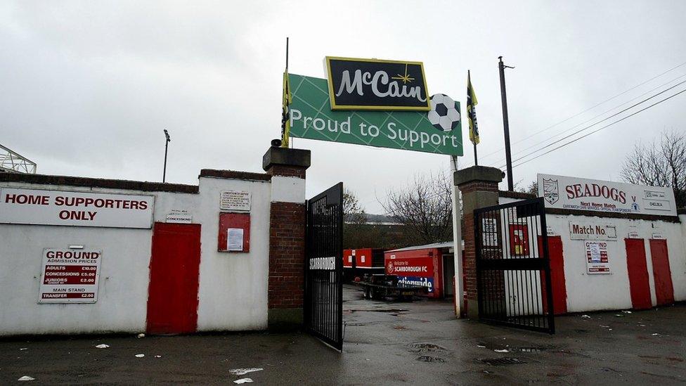 Scarborough Athletic's old ground