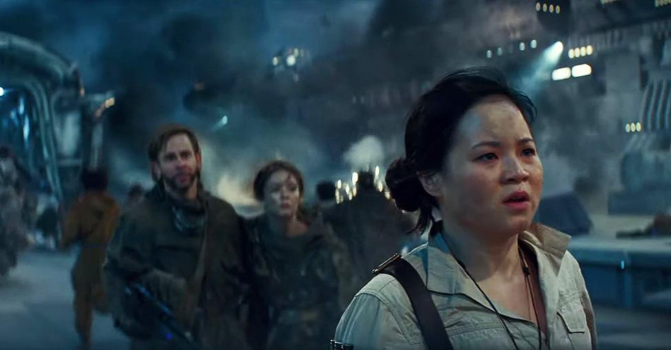 Dominic Monaghan, Billie Lourd, Kelly-Marie Tran