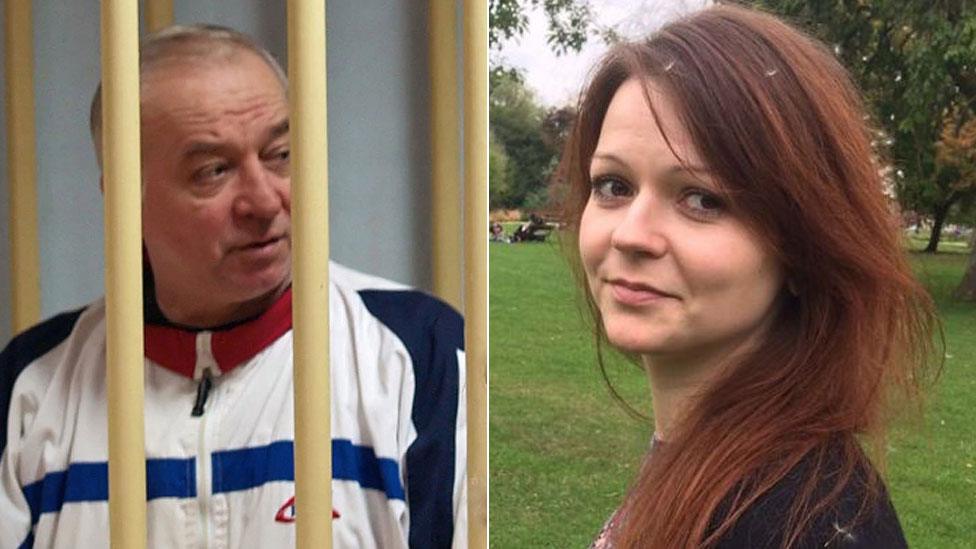 Sergei Skripal a'i ferch Yulia