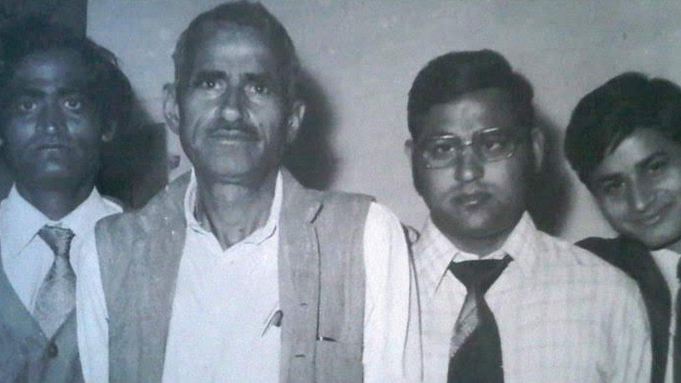 Vimal Korpal's uncle on the far left