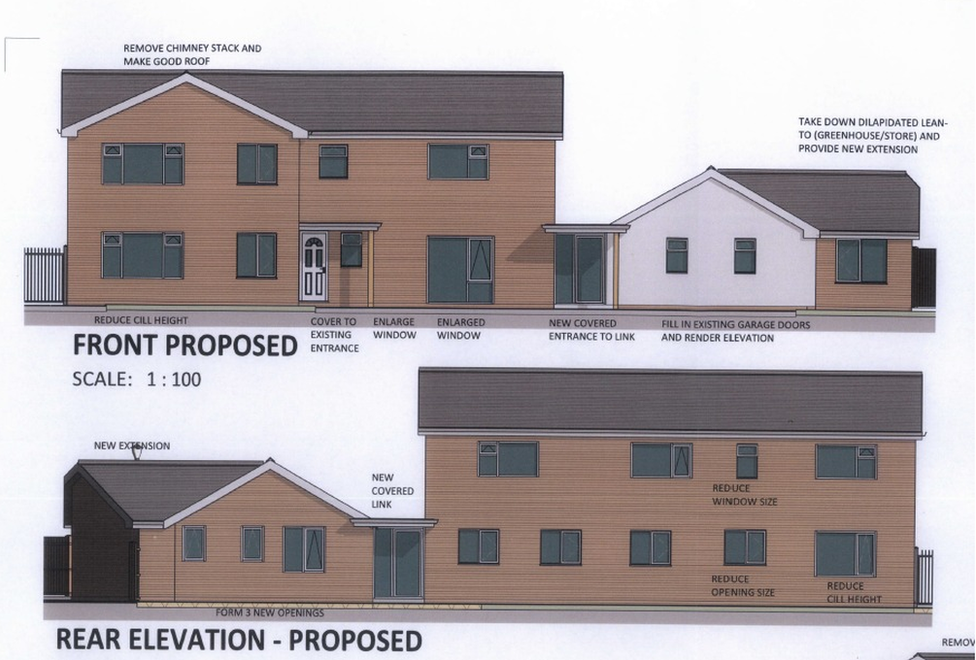 Proposal for disabled accommodation in Erddig