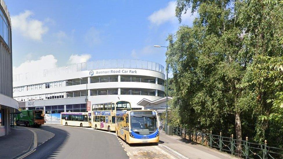 The Avenue car park, Bournemouth