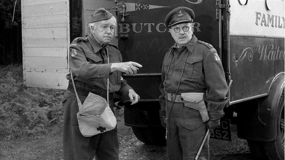 Arnold Ridley as Pte Godfrey