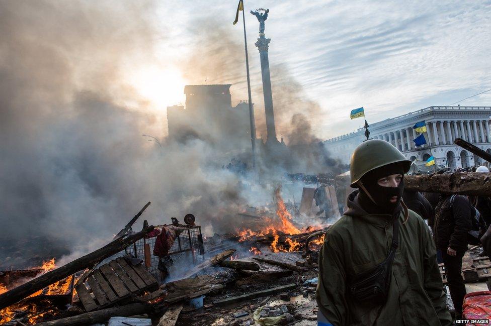 Maidan unrest, Feb 2014