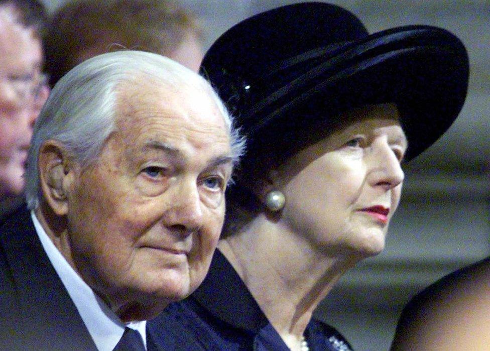 James Callaghan and Margaret Thatcher