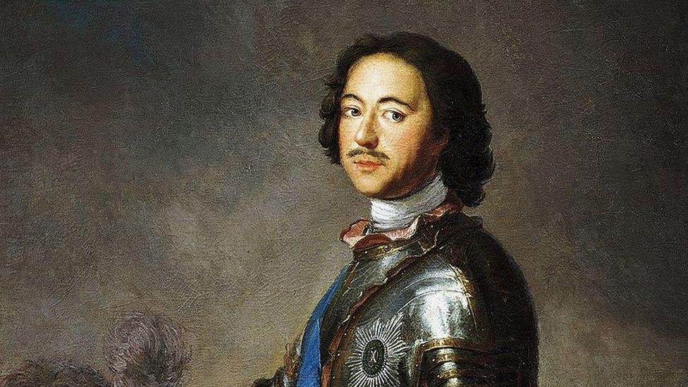 Portrait of Peter the Great