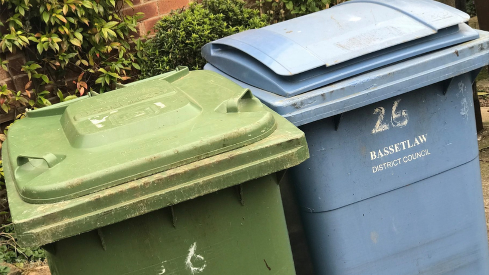 Bassetlaw District Council bins