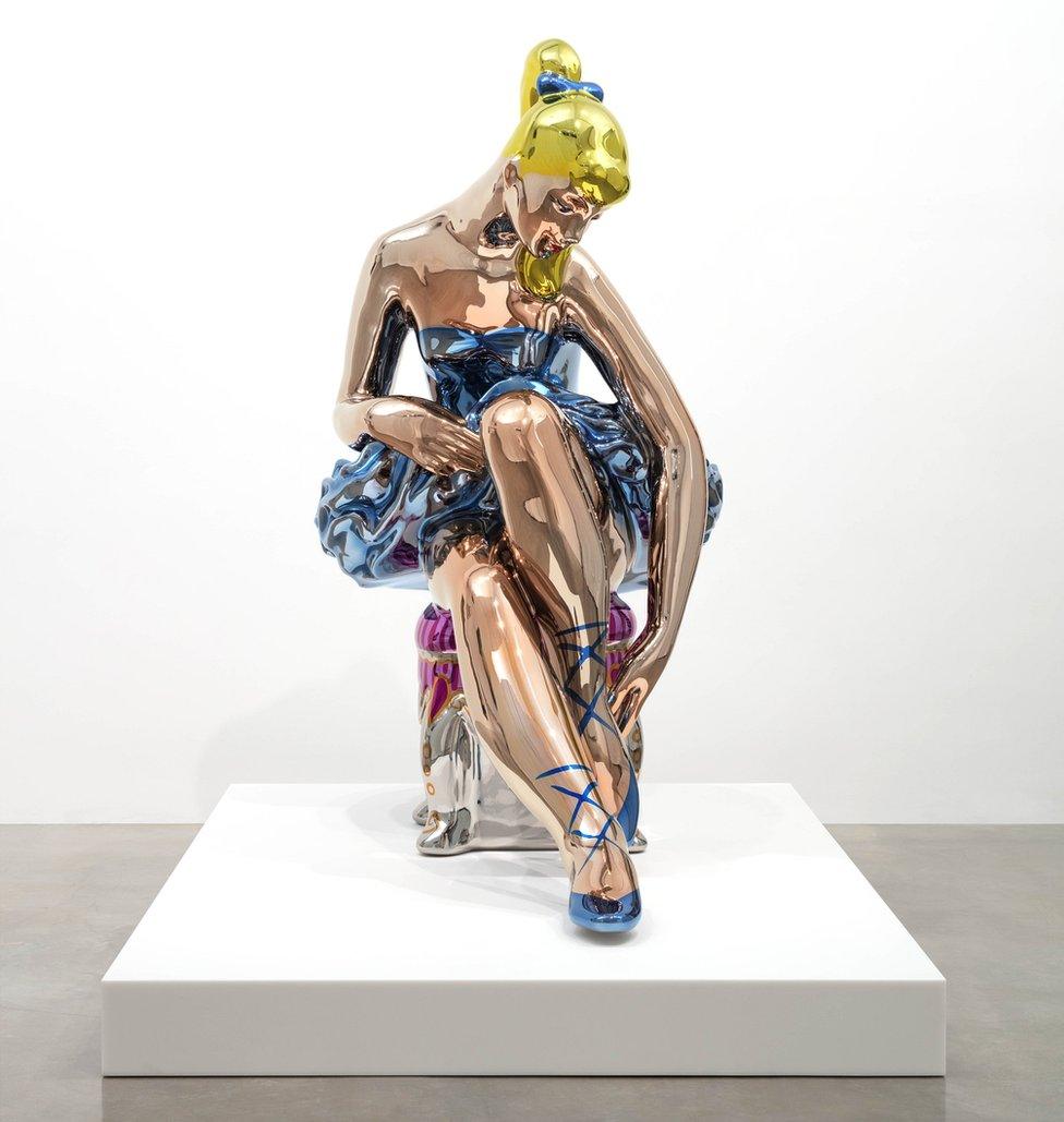 Jeff Koons exhibition at the Ashmolean in Oxford